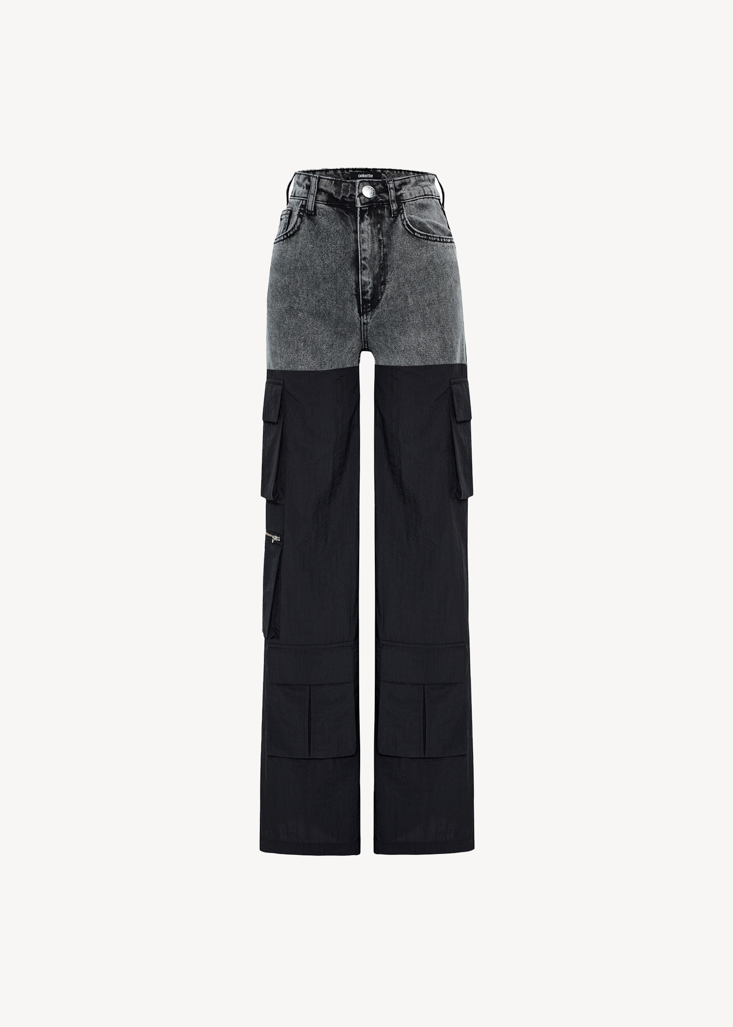 TODAYFUL Geometric Tuck Pants Slacks Blue 36 Used