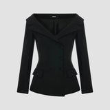 KRIS WOOL BLEND BLAZER