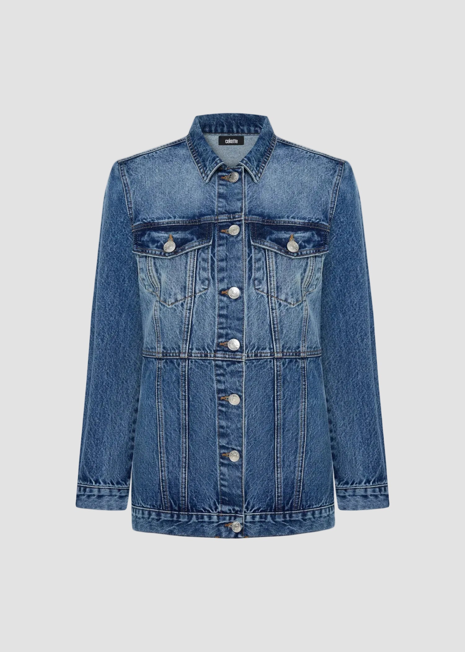 FITTED DENIM JACKET