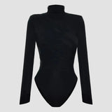 DRAPED BODYSUIT