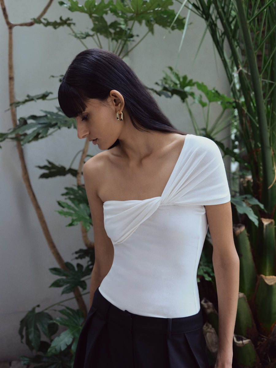 DRAPE RIB TOP