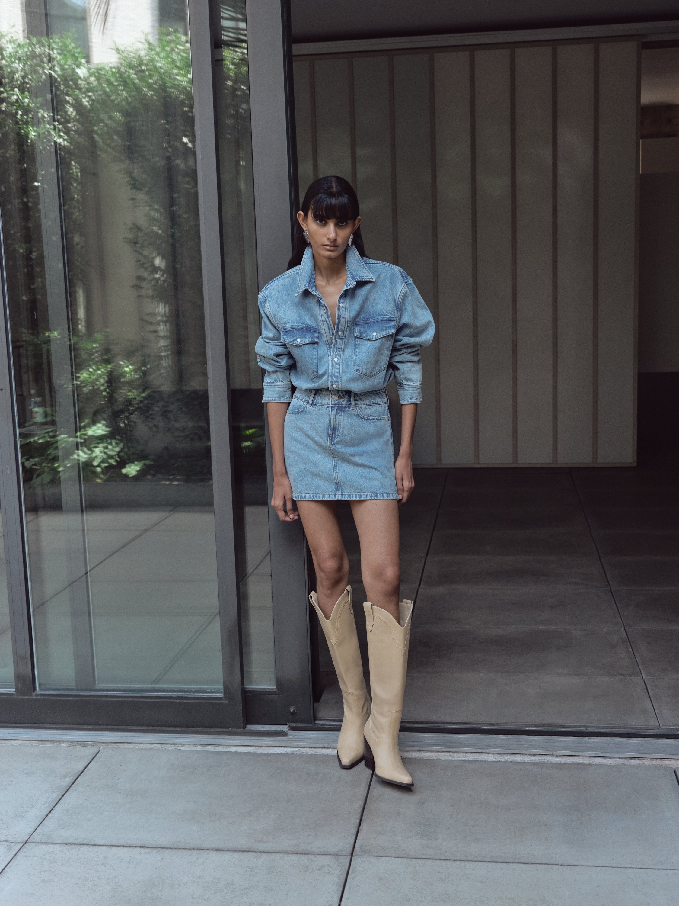 WESTERN DENIM SHIRT