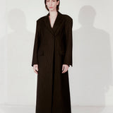 SIMON COAT IN PINSTRIPE
