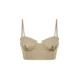 THE SCULPTED CROP TOP