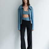 DOUBLE-WAISTED PANTS