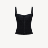 LACE TANK TOP IN BLACK