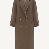 NERMIN COAT IN STONE GREY