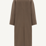 NERMIN COAT IN STONE GREY