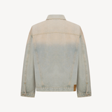 BOYFRIEND DENIM JACKET IN ASH