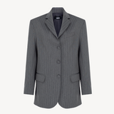 PINSTRIPE BOYFRIEND BLAZER