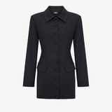 WOOLBLEND BLAZER DRESS