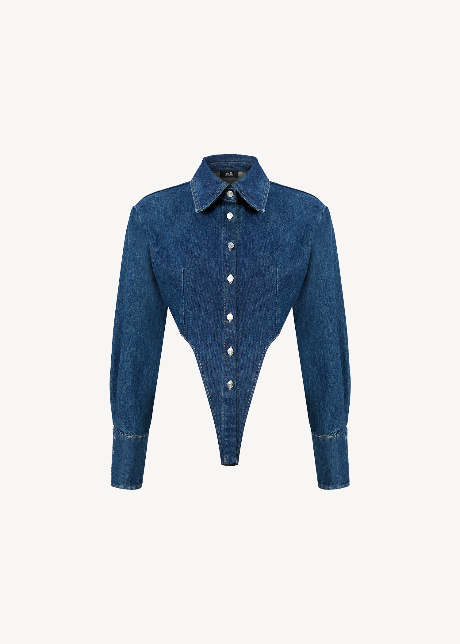 DENIM BODYSUIT