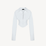 NINA SHIRT IN WHITE