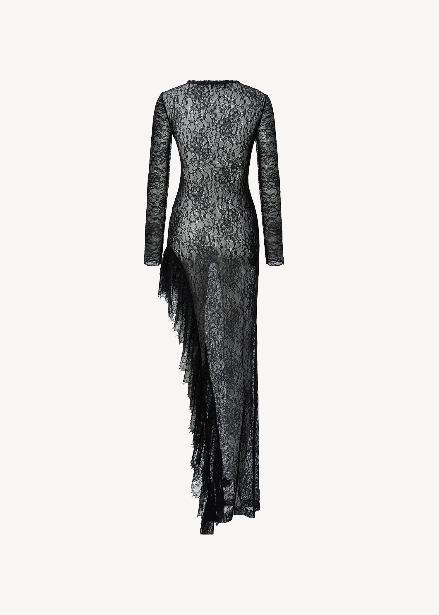SLIT LACE DRESS
