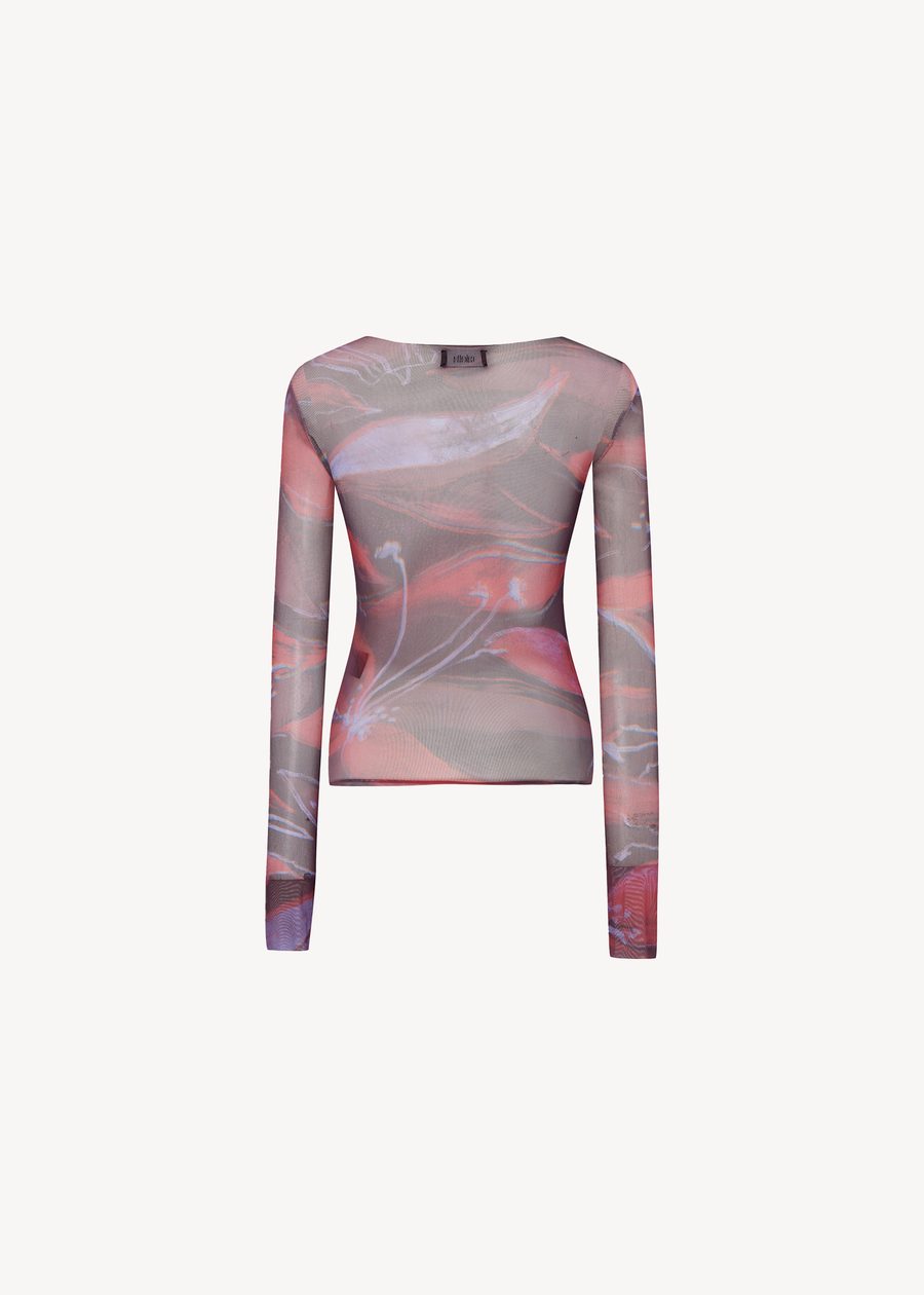 LILY MESH LONG SLEEVE SHIRT