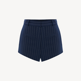 PINSTRIPE MICRO SHORTS