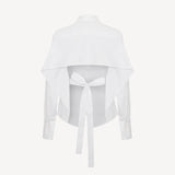 BACKLESS SHIRT