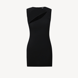 CUT OUT DRESS IN BLACK